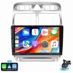 Pour peugeot 307 2007 - 2013 android 14 carplay autoradio wifi gps rds usb type - c 2 + 32g cam
