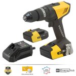 Peugeot psp - perceuse sans fil � percussion 18v - 2x 2 ah