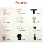 Peugeot voiture clip de fixation set 345 pi�ces pi�ces d�tach�es en plastique