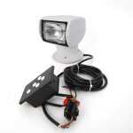 Phare marine 12 v 100 w 360 � avec t�l�commande omnibearing - multi - angle pour yachts, bateaux de p�che, ...