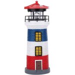 Phare solaire, lumi�re led de statue pratique, rotation �tanche � �conomie d'�nergie pour la cour de ...