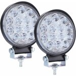 Phare de travail led 12v 140w 4'' projecteur led voiture spot flood feux antibrouillard led 6000k 14000lm ...