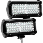 Phare de travail led 12v 300w 7 pouces 144w projecteur led voiture 12v etanche ip67 spot flood feux antibrouil ...