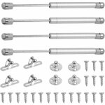 Phe 4 pcs v�rin � gaz 100n bras pneumatique pour porte cuisine placard armoire penderie � chambre salle ...