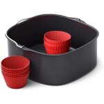 Philips accessoire pour airfryer hd9956 / 00 kit de cuisson, format xxl