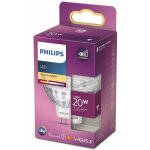 Philips ampoule led spot gu5. 3 20w blanc chaud, verre