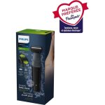 Philips bg3017 / 01 tondeuse corps lavable, fonction de chargement usb noir w292983
