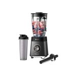 Philips - blender hr3041 / 00 - bol 2 l - gourde incluse - lames amovibles - gris