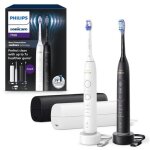 Philips - brosse a dents hx7429 / 02 - sonicare - double manche serie 7100 - blanc & noir - el�ctrique ...
