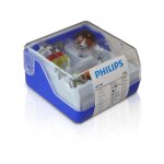 Coffret de secours avec ampoule h4 philips