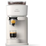 Philips - expresso avec broyeur bar300 03 baristina blanc porte filtre jaune