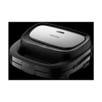 Philips - gaufrier et croque monsieur hd2350 80 750w argent mtal