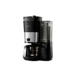 Philips - home hd7900 / 01 cafeti�re noir, argent nombre de tasse=10 avec broyeur, minuteur, fonction ...