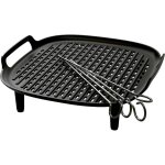 Philips - home hd9926 / 00 kit barbecue noir, m�tal