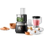 Philips - home hr7530 / 10 viva robot de cuisine 850 w acier inoxydable, noir
