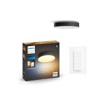 Philips hue ? plafonnier led dimmable 9. 6w ? temp�rature de couleur 2200k � 6500k ? flux lumineux 1220 ...