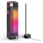 Philips hue - white and color ambiance, lampadaire gradient signe noir, compatible bluetooth, fonctionne ...