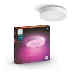 Philips hue - white and color ambiance, plafonnier xamento medium, blanc, compatible bluetooth, fonctionne ...