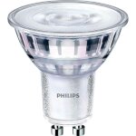 Philips - led 871951430778000 led cee f (a - g) gu10 r�flecteur 4. 6 w = 50 w blanc chaud (� x l) 50 ...
