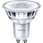 Ampoule led spot gu10 50w blanc chaud, verre, lot de 2 - philips
