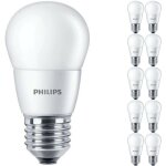 Lot 10x philips corepro led lustre e27 boule dpolie 7w 806lm -