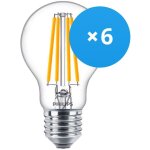 Lot 6x philips corepro led ampoule e27 poire claire 10. 5w 1521lm