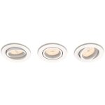 Philips - myliving - luminaire encastré led, diamètre 9 cm, gu10, 3 pcs, blanc 915005418731 Philips - myliving - luminaire encastré led, diamètre 9 cm, gu10, 3 pcs, blanc 915005418731