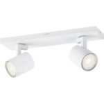 Philips led runner 5309231p0 spot de plafond led gu10 7 w blanc s049231