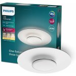 Philips - sceneswitch, plafonnier garnet, 3 r�glages, 40w, blanc chaud 2700k, noir