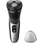 Philips s3143 / 00 rasoir pour homme rasoir rotatif tondeuse noir, argent