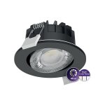 Spot encastr� led ledinaire rs071b multicct 6w 60� ip65 ugr23 blanc - philips