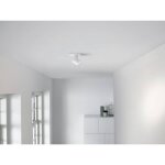 Led runner 5309031p0 spot de plafond led gu10 3. 5 w blanc - philips