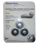 T�te de rasoir compatible hq3 / hq4 / hq5 / hq55 / hq6 sans crochet (hq3) rasoir, tondeuse philips, remington ...