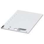 Phoenix contact - marquage pour appareils us - emlp (85, 6x54) 0828806 blanc 10 bogen