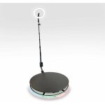 Photo maton 360 rotatif photobooth ?80cm jusqu' 4 pers [tlcommande, accessoires & sac transport] ...