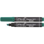 Pica - marqueur permanent � ciseaux, noir, sous blister 521 / 46 / sb