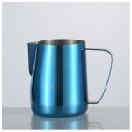 Pichet � lait en acier inoxydable plaqu� de titane tasse � caf� cr�meuse latte caf� cappuccino au lait ...