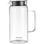 Pichet en verre pour boissons � base d'eau 1 l klausberg kb - 7686
