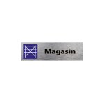 Signaletique. biz france - pictogramme magasin (q0347). signalisation porte - 170 x 50 mm - autocollant ...