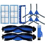 Pi�ces de rechange pour aspirateur 2 brosse principale 2 filtre 2 brosse lat�rale 1 couvercle 1 brosse ...