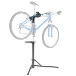 Pied d'atelier v�lo pliable support de r�paration de v�lo hauteur r�glable 107 - 160 cm pince rotative ...