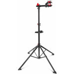 Pied d'atelier pour vlo support de rparation entretien rglable noir 105 - 190 cm