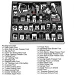 Pieds - de - biche machine � coudre accessoire piq�re pieds presseurs multifonctionnel 32pcs - set