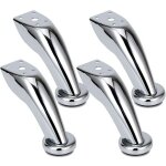 Pieds de canap en acier inoxydable pais 4 pices pieds de meubles pieds chroms meubles lit escamotable ...