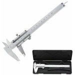 Pied � coulisse , 150mm / 0. 02mm pied � coulisse vernier analogique en acier inoxydable, haute pr�cision ...