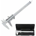 Pied � coulisse , 150mm / 0. 02mm pied � coulisse vernier analogique en acier inoxydable, haute pr�cision ...