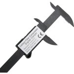 Pied � coulisse � affichage num�rique, �chelle � vernier en fibre de carbone en plastique 0 - 100 mm, ...