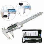 Zvd - pied  coulisse numrique 0 - 150mm en acier inoxydable - cran lcd argent