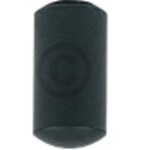 Pied de grille compatible avec bosch 00032620 - pied en caoutchouc noir - pour tige de 4 mm de diametre ...