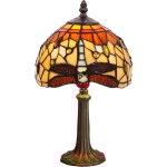 Fijalo - pied de lampe de table tiffany moyen avec figure diam�tre 30 cm s�rie virginia